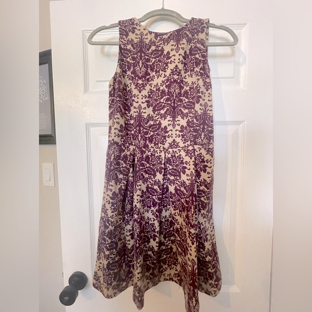 Purple Paisley dress